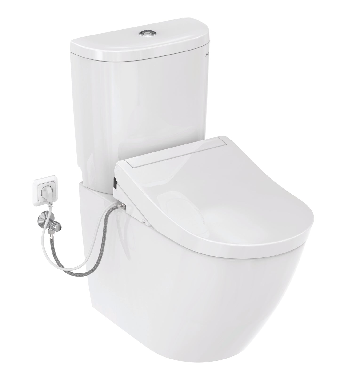 TOTO WC NC + RG Lite, floor-standing combination - CW761Y + SW760DY + TCF34120GEU