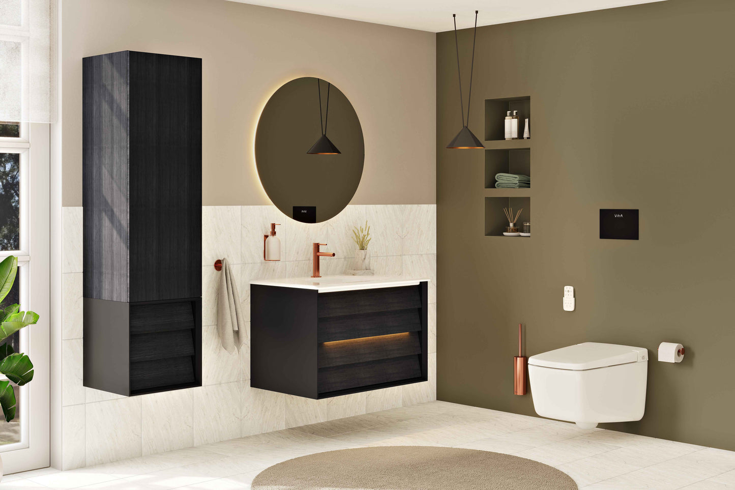 VitrA Dusch-Wand-WC V-Care Prime
