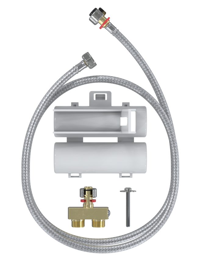 Connection set for washlet with hidden connections - SP10695UN
