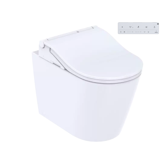 WC RP, back-to-wall, floor-standing + Washlet RW
