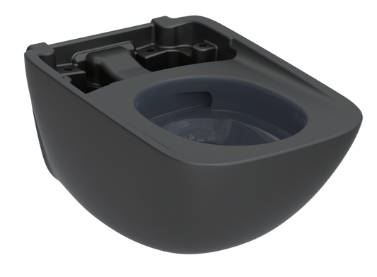 WC für NEOREST® WX1, wandhängend matt Schwarz - CW927PMZY#MBL