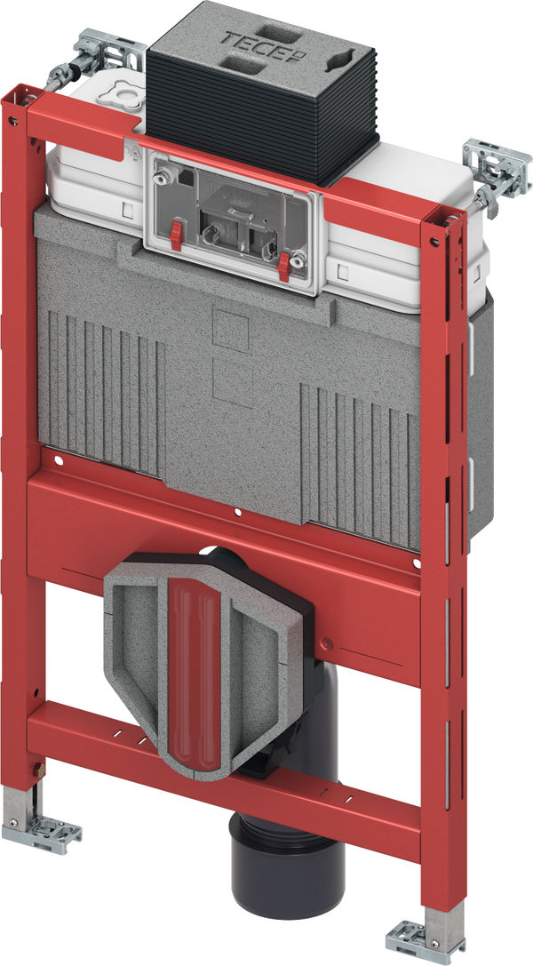 TECE Profil WC-Modul mit Uni-Spülkasten, Bauhöhe 820 mm. - 9300301